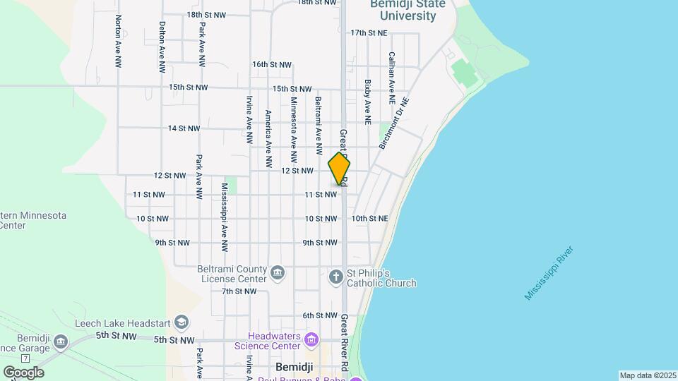 1101 Bemidji Ave N Map and Location Details