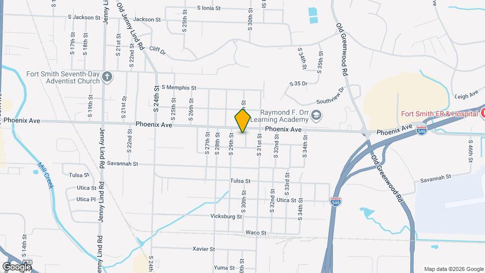 4716 S 30th St Map and Location Details