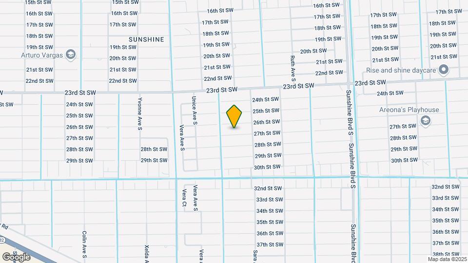 3412 27th St SW Map and Location Details