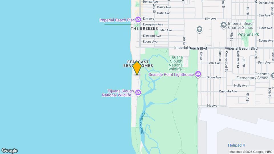 1320 Seacoast Dr, Unit Unit P Map and Location Details