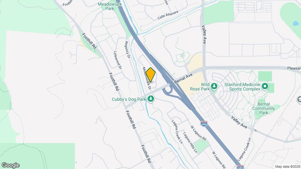 2311 Meadowlark Dr Map and Location Details
