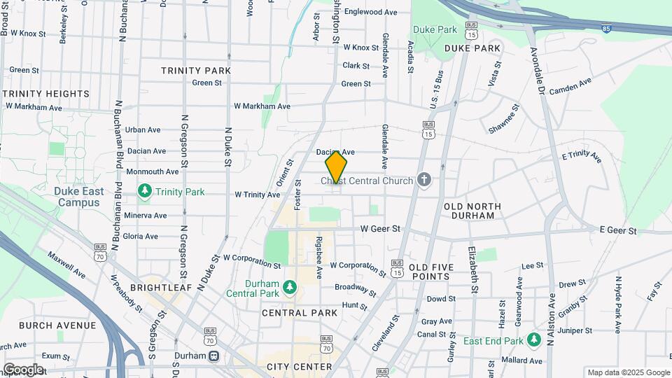300 W Trinity Ave Map and Location Details