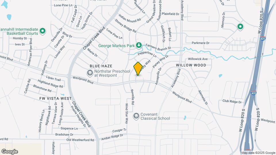 733 Admiralty Way Map and Location Details