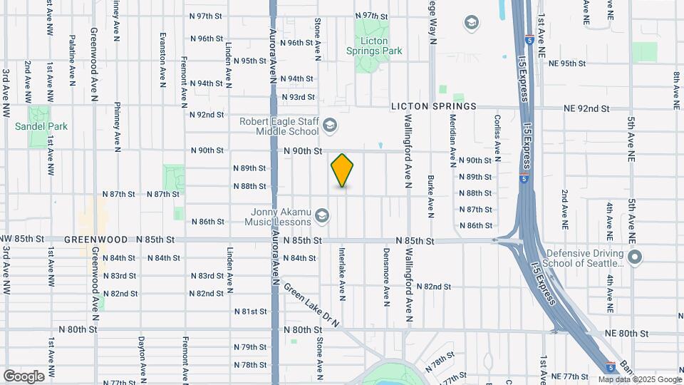 8803 Interlake Ave N Map and Location Details