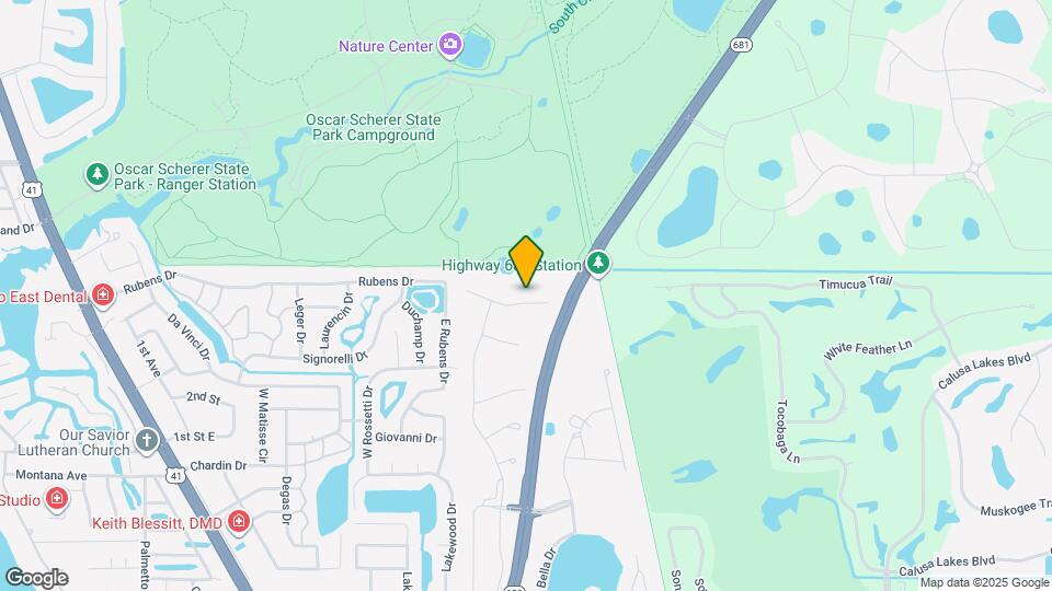 5660 Blue Reef Pl Map and Location Details