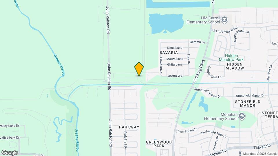 9610 Franconia Dr Map and Location Details