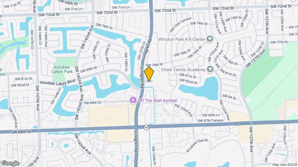 8121 SW 136th Pl Map and Location Details