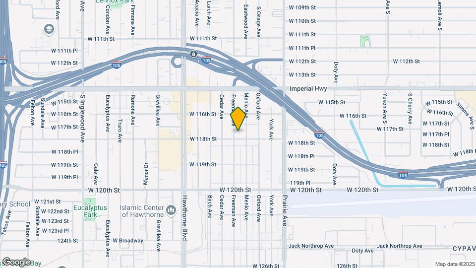 11718 Freeman Ave Map and Location Details