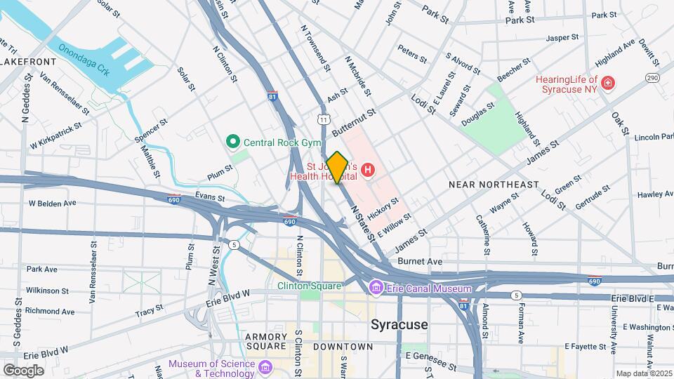 511 N State St Map and Location Details