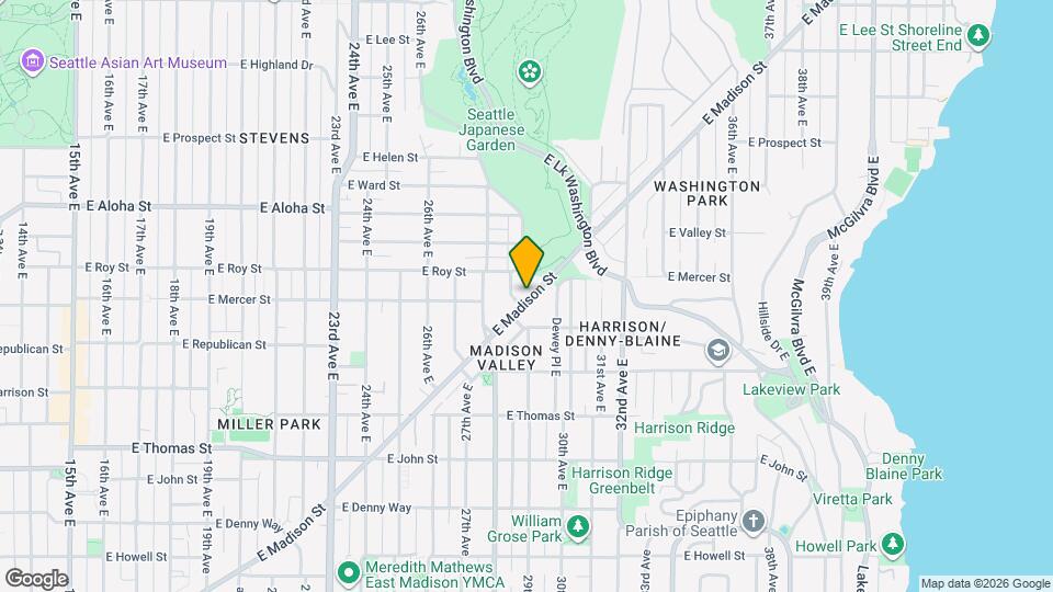 2914 E Madison St Map and Location Details