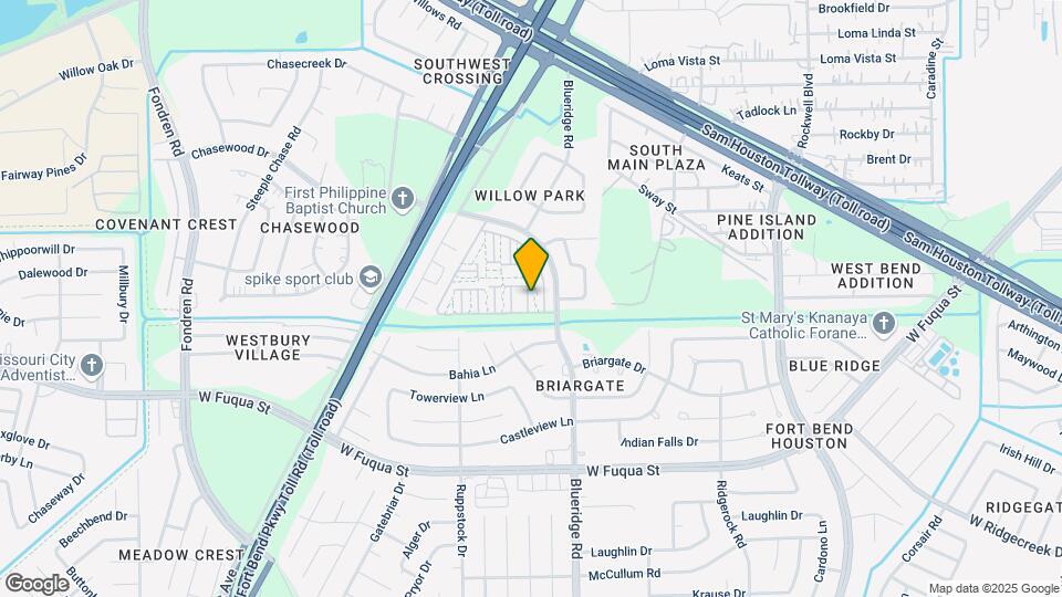 6847 Chasewood Dr Map and Location Details