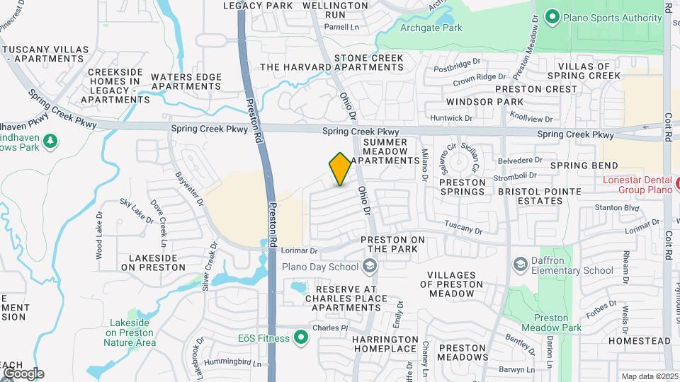 4724 Frost Hollow Dr Map and Location Details