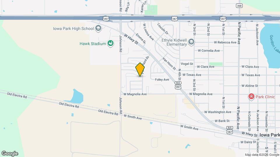 1302 Mockingbird Dr Map and Location Details