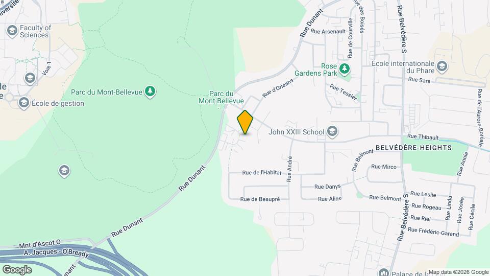 1310 Drouin St Map and Location Details