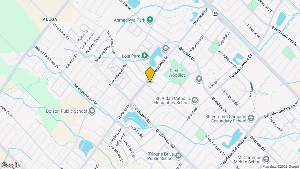 43 Thornbush Blvd Map and Location Details