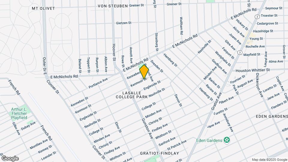 11824 Kenmoor St Map and Location Details