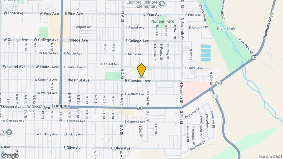 300 N 2nd St Map and Location Details