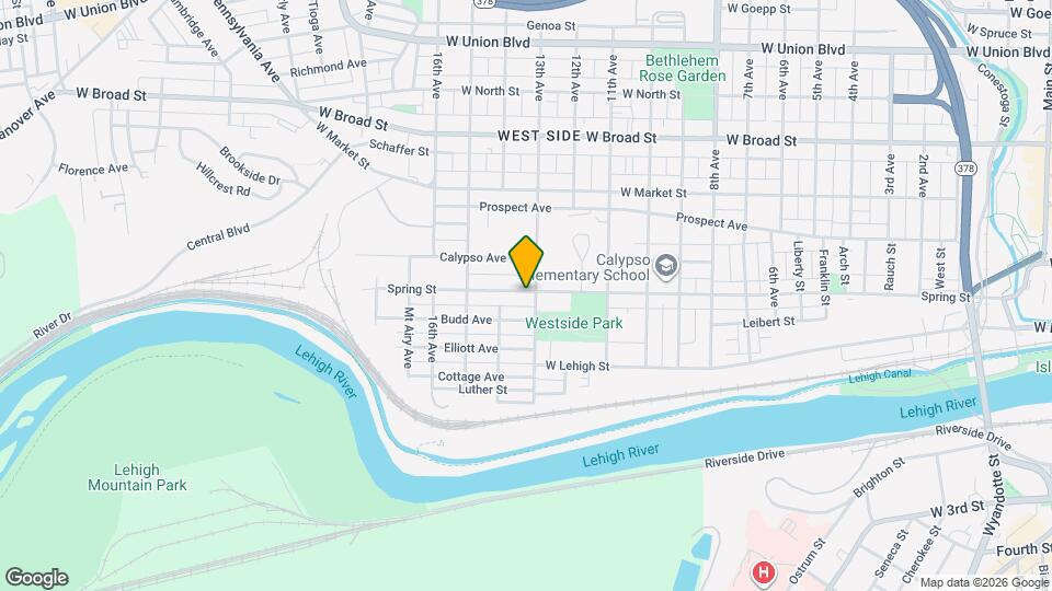 1407 Spring St Mapa y Detalles de la Ubicación