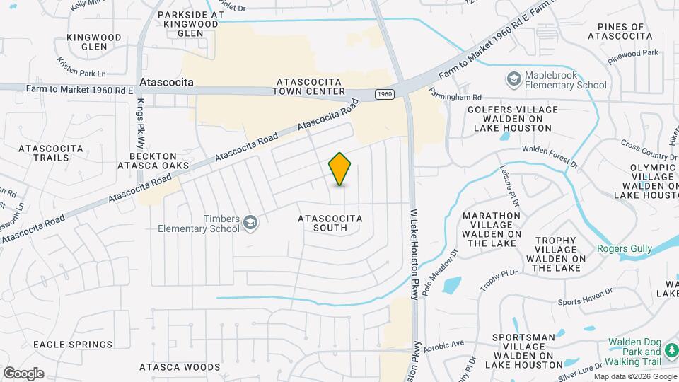 18915 Oak Bower Dr Map and Location Details