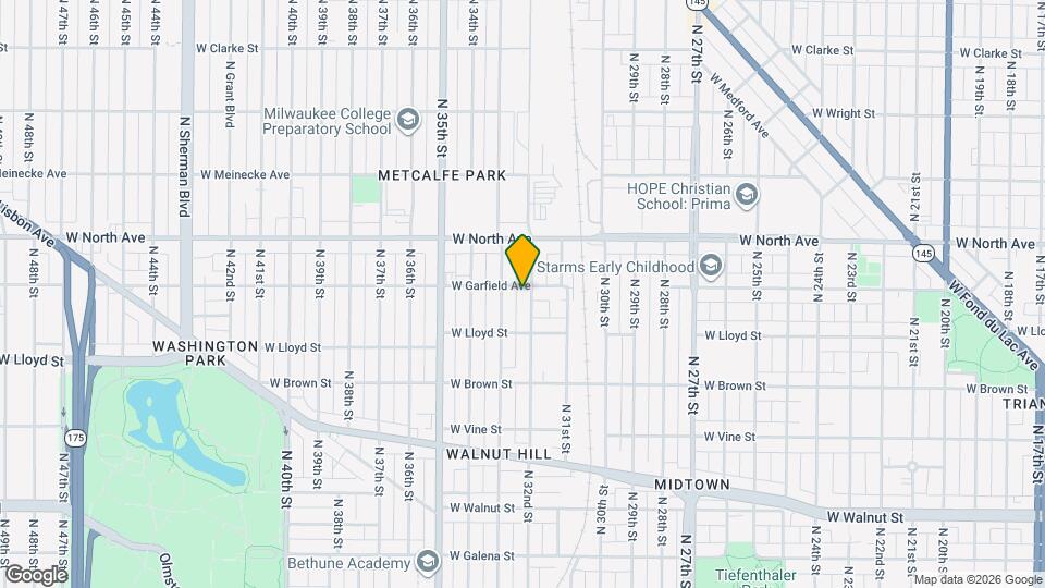 2155 N 32nd St Map and Location Details