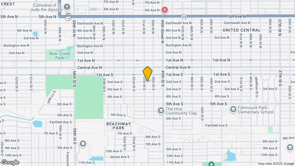 5034 2nd Ave S Mapa y Detalles de la Ubicación