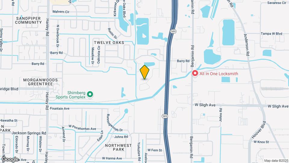 6101 Lanshire Dr Map and Location Details
