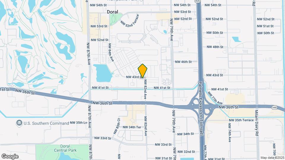 4218 NW 82nd Ave Map and Location Details