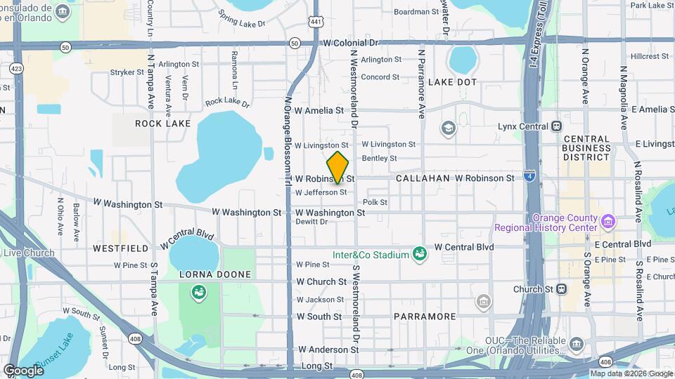 707 West Jefferson Street Mapa y Detalles de la Ubicación