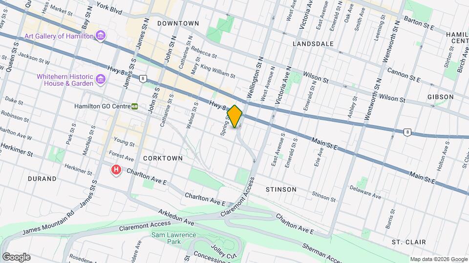 64 Wellington St S Map and Location Details