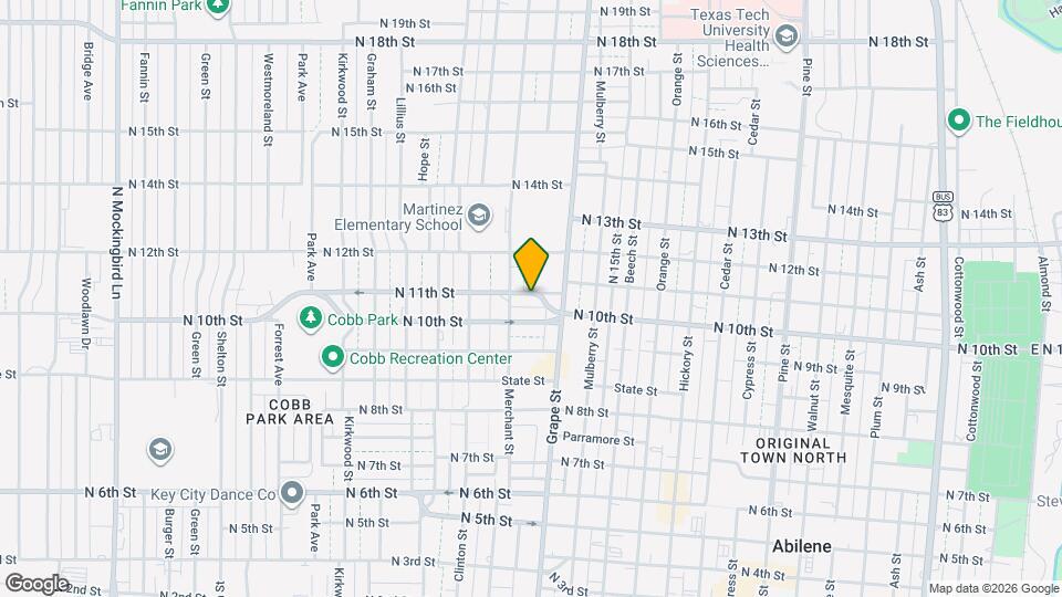 1749 N 11th St Map and Location Details