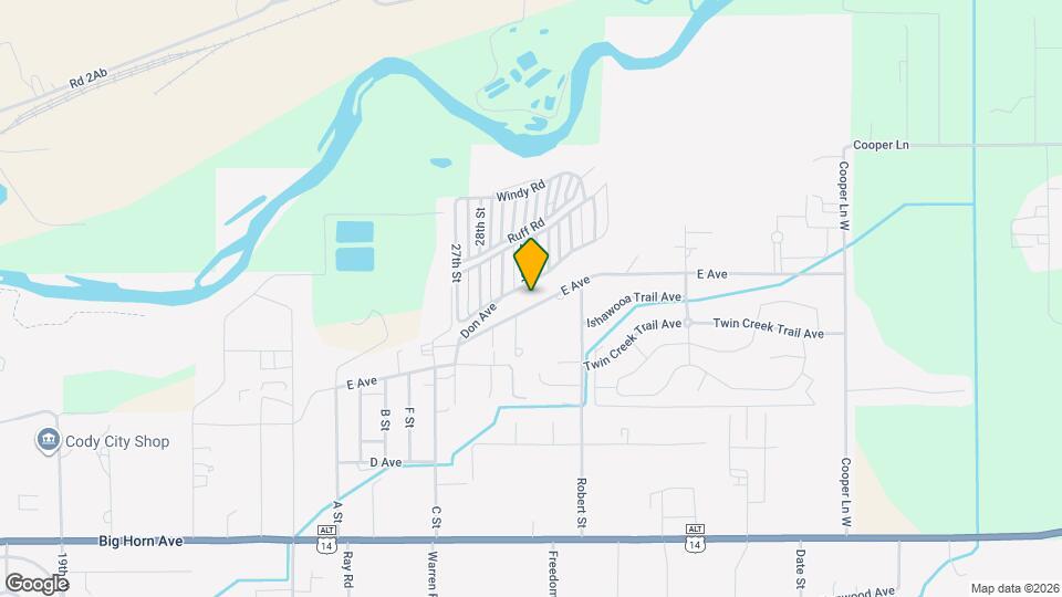 2917 E Ave Map and Location Details