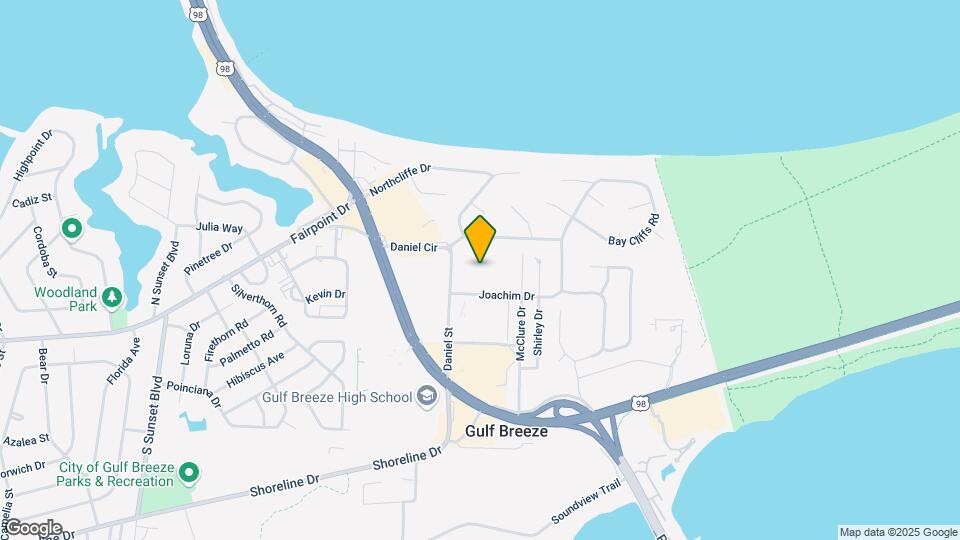 The Arbors of Gulf Breeze Map and Location Details