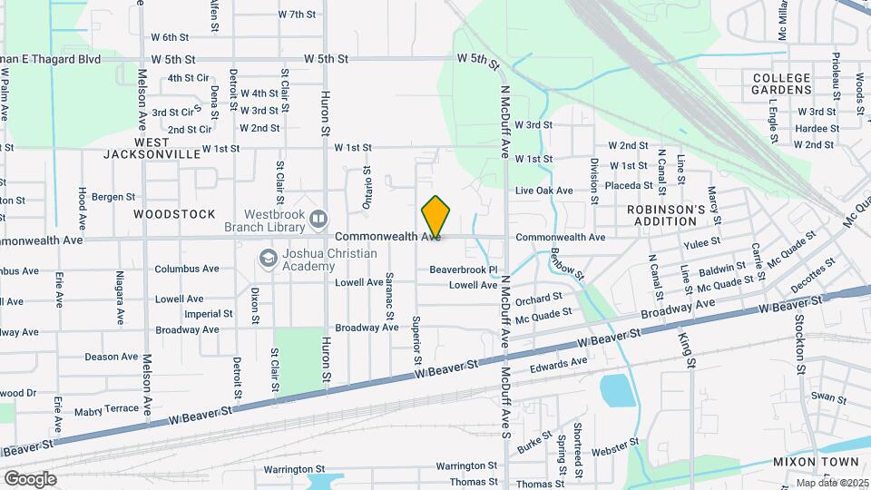 2604 Commonwealth Ave Map and Location Details