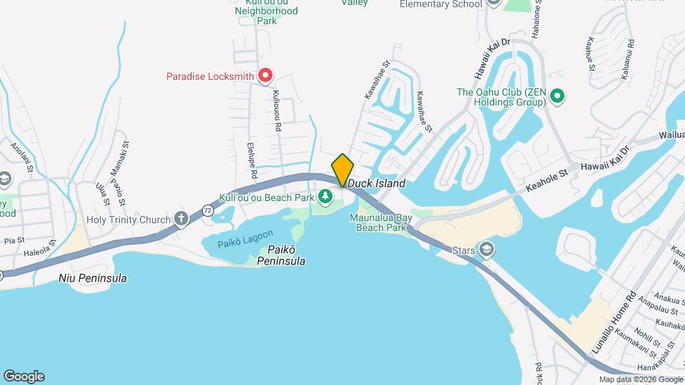 125A Maunalua Ave Map and Location Details