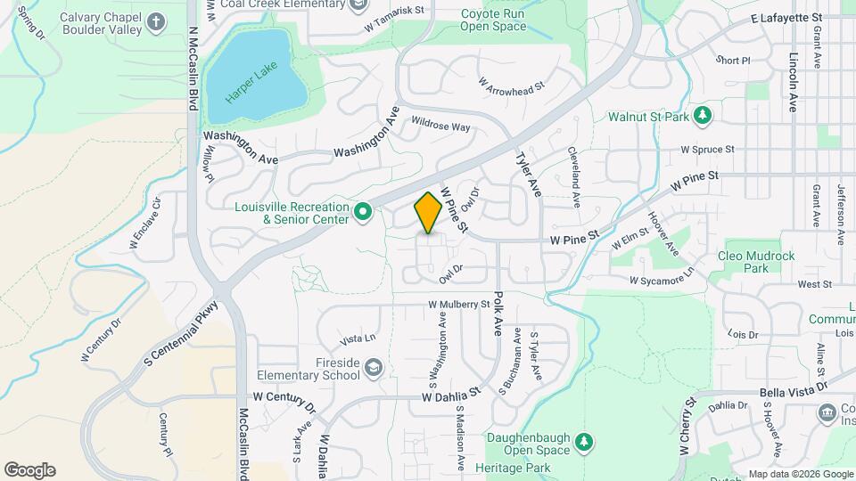 400 Owl Dr Mapa y Detalles de la Ubicación