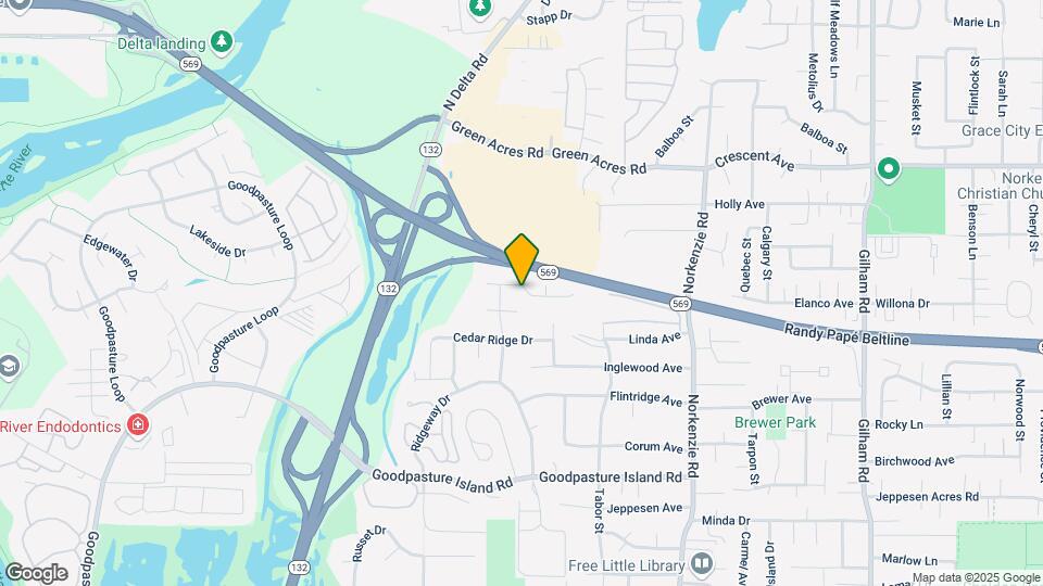 2315 Ironwood St Map and Location Details