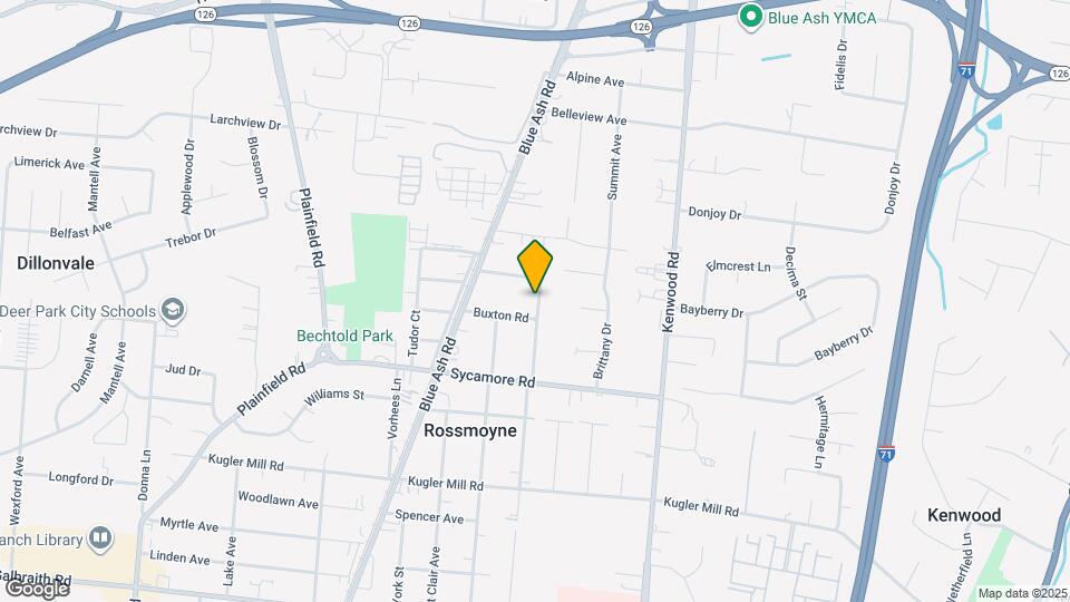 8709 Pine Rd Map and Location Details