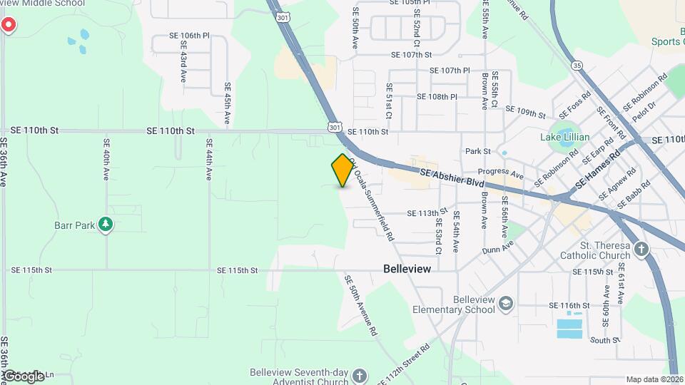 4950 SE 111th Ln Map and Location Details