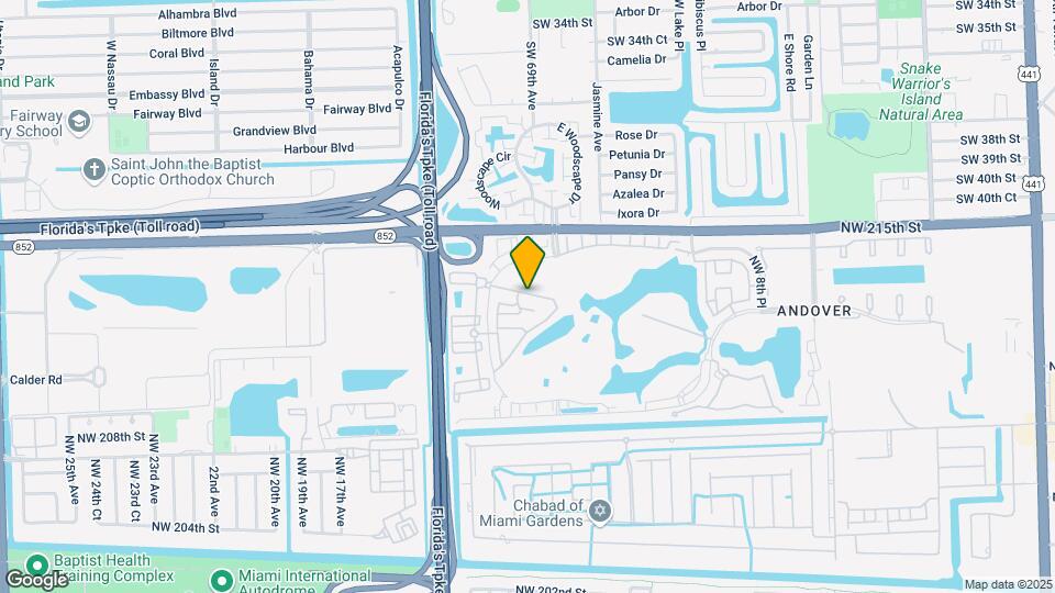 21219 NW 14th Pl Map and Location Details