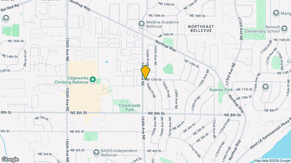 16405 NE 12th St Map and Location Details