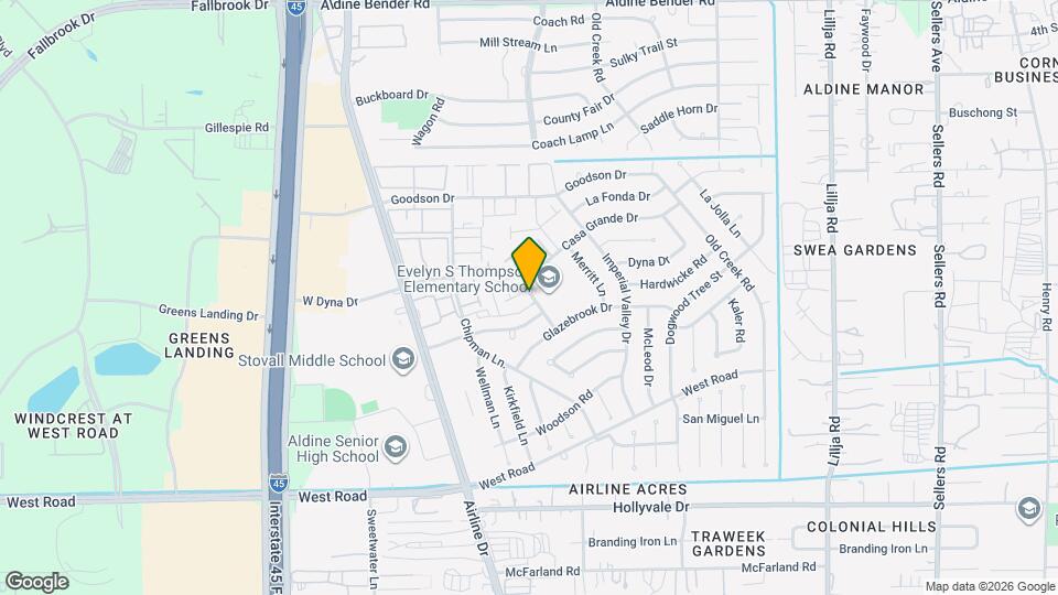 15221 Buckle Ln Map and Location Details