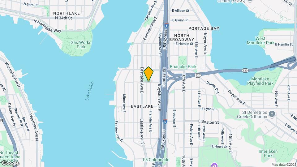 215-221 E Louisa St Mapa y Detalles de la Ubicación
