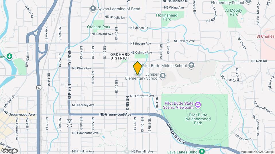 930 NE Norton Ave Map and Location Details