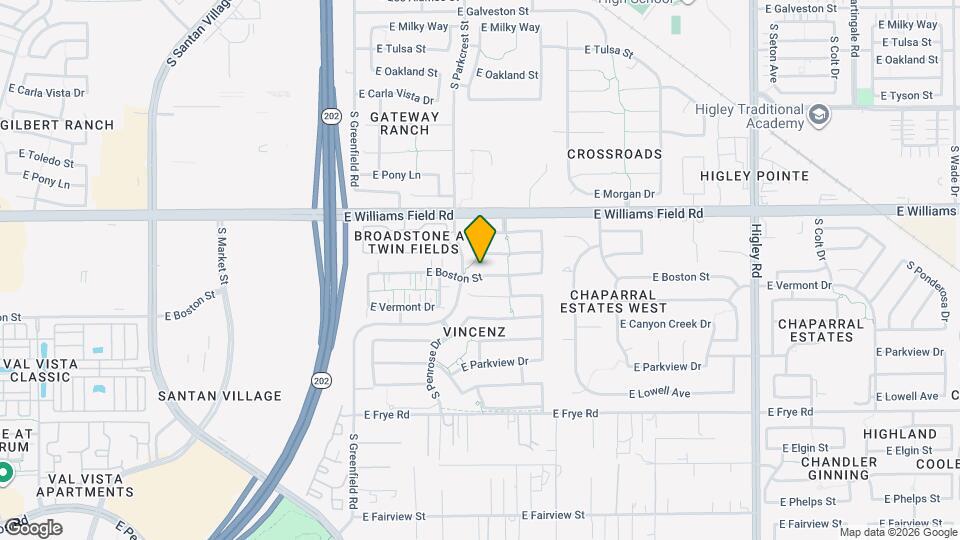 2656 E Boston St Map and Location Details