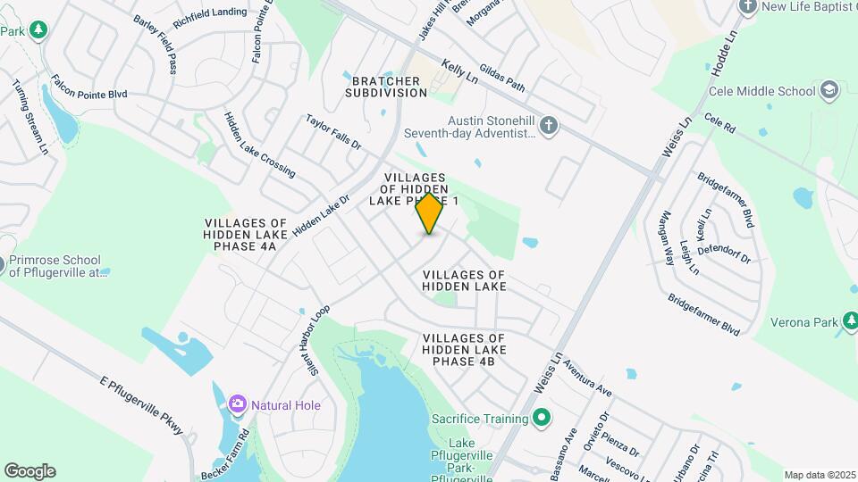4216 Veiled Falls Dr Map and Location Details