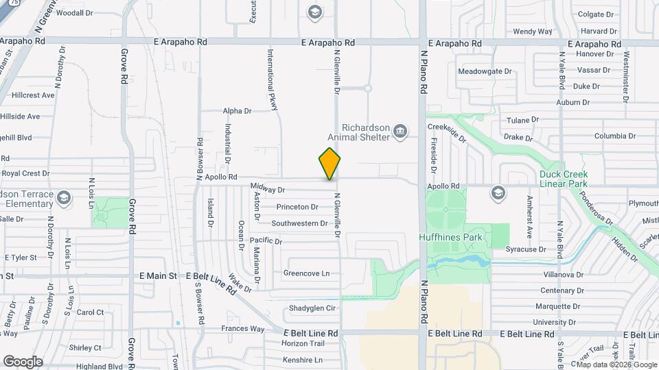 1149 Midway Dr Map and Location Details