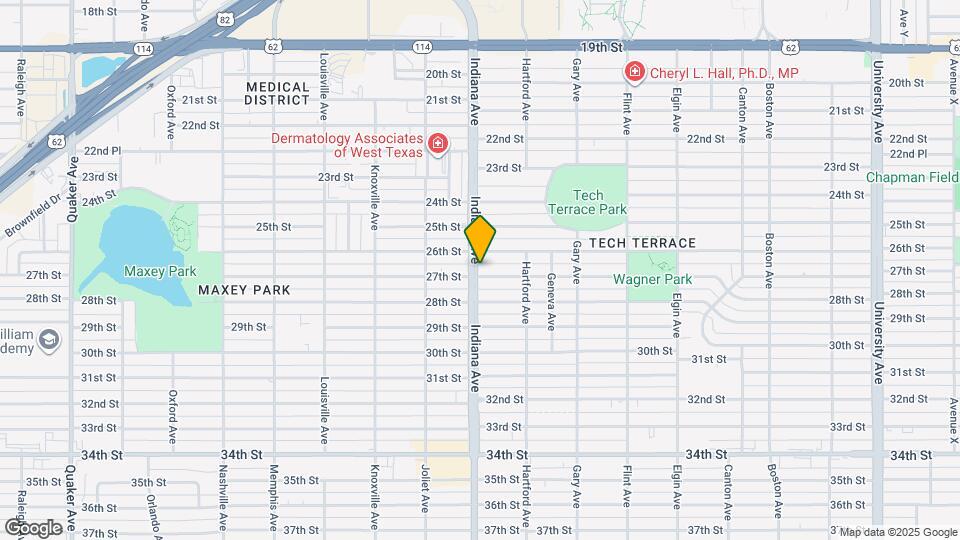 3320 27th St Map and Location Details