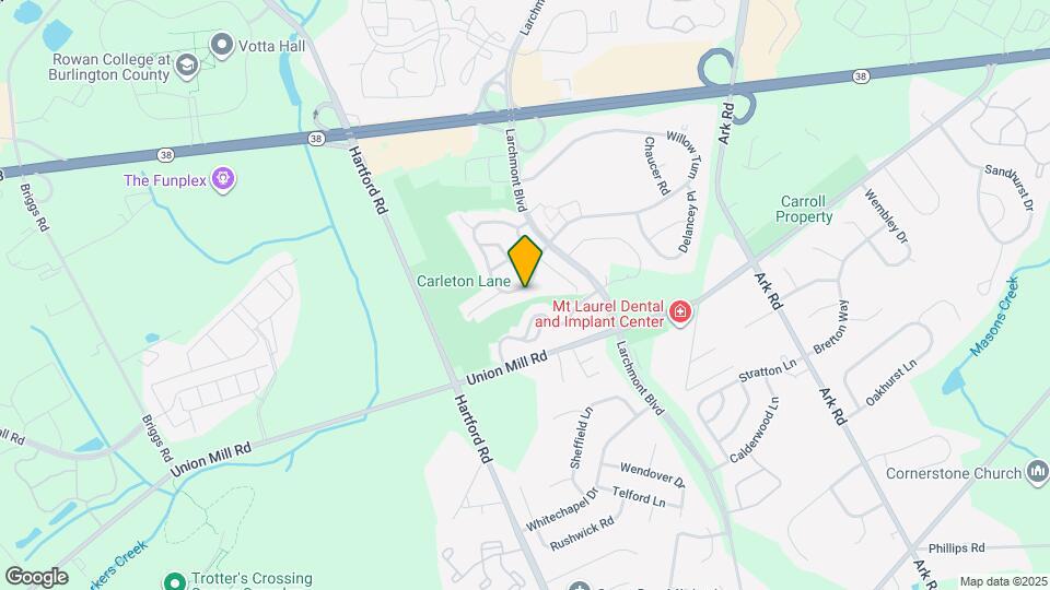 313 Carleton Ln Map and Location Details