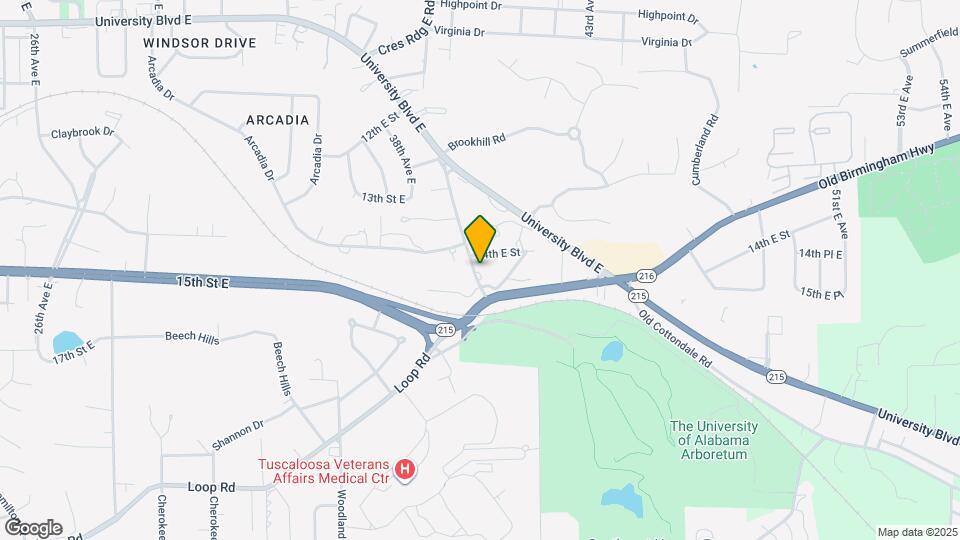 1439 39th Ave E Map and Location Details