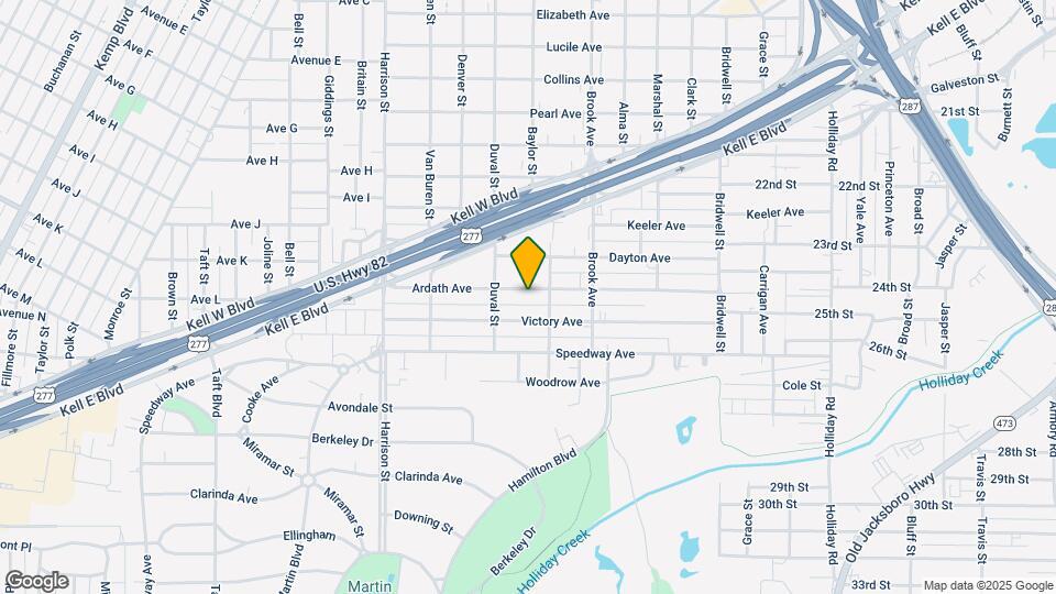 1809 Ardath Ave Map and Location Details